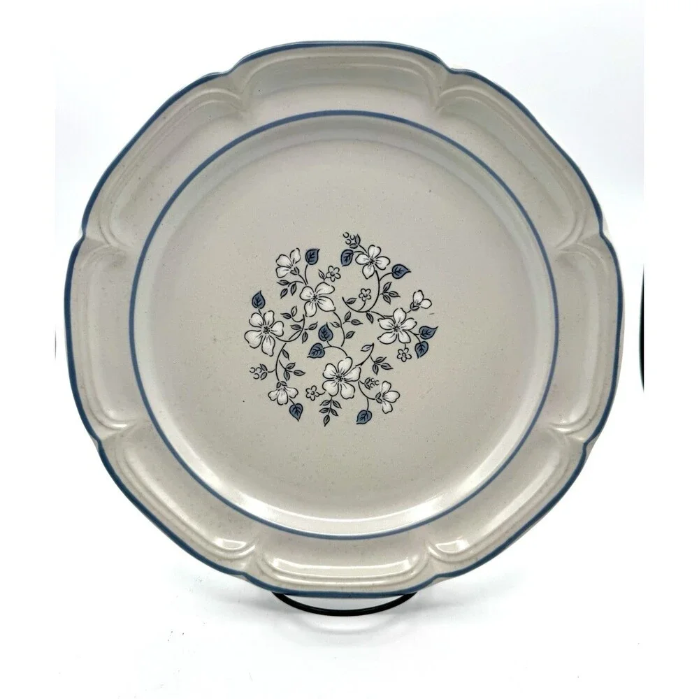Set Of 2 Vtg Covington Edition Stoneware 